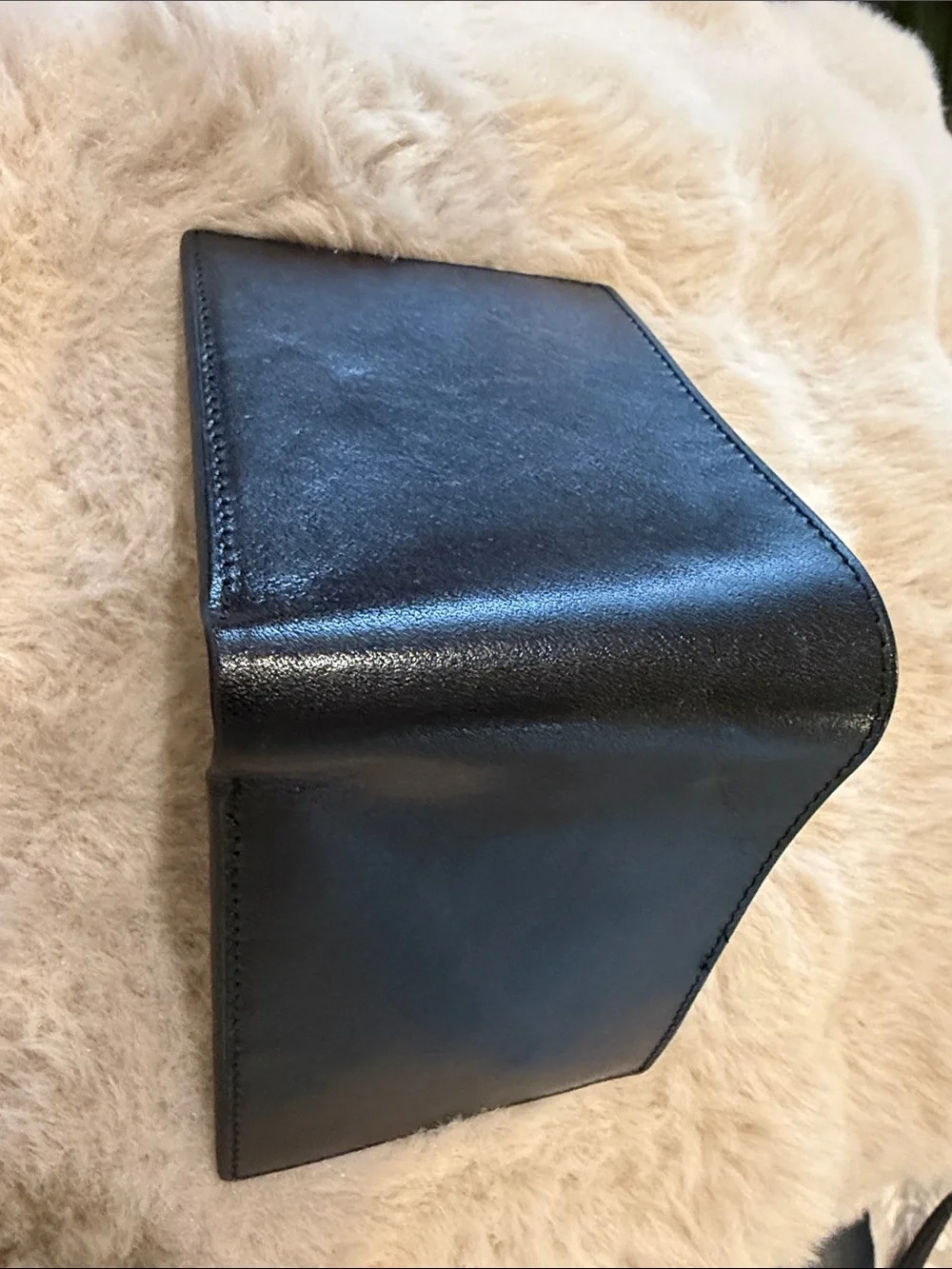 Buxton Black Leather Credit Card Holder Wallet